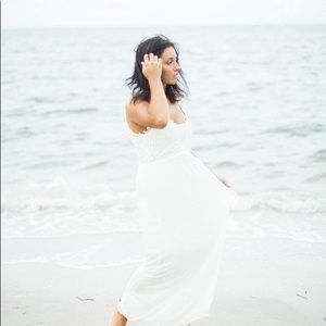 Altar’d State | Lace Top Maxi Dress